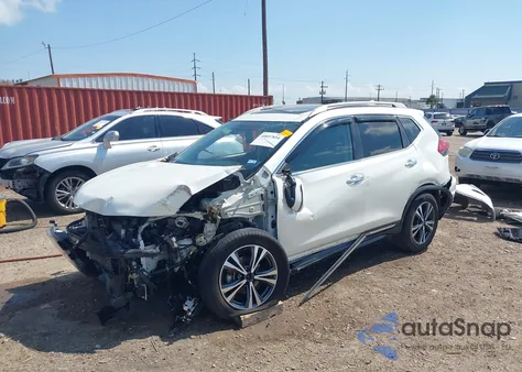 2017 Nissan Rogue Sl из США, поврежденный, VIN 5N1AT2MV5HC881815